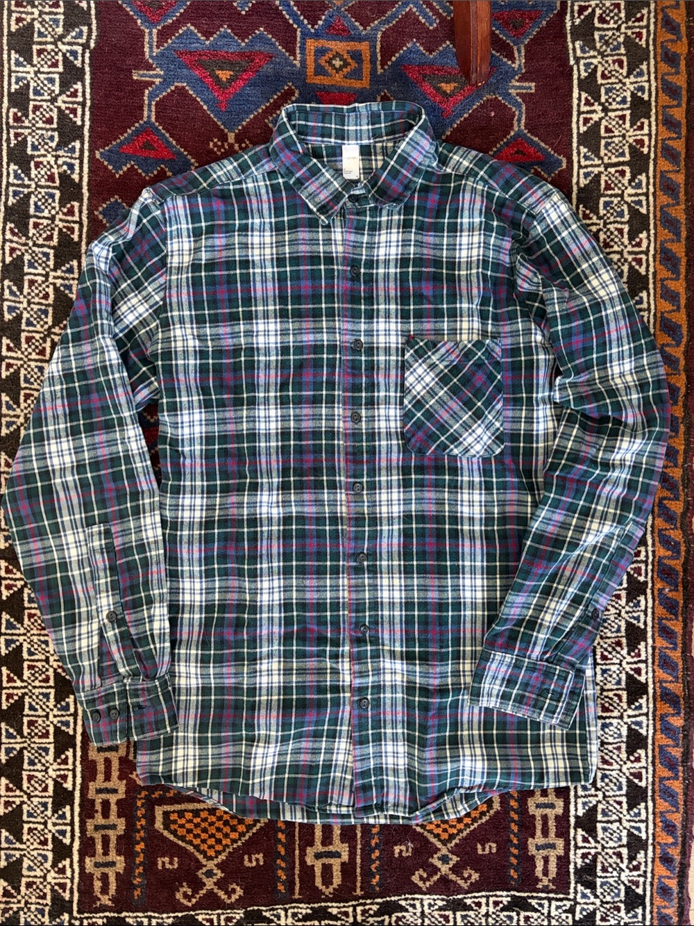 Men’s American Apparel Flannel Button Up